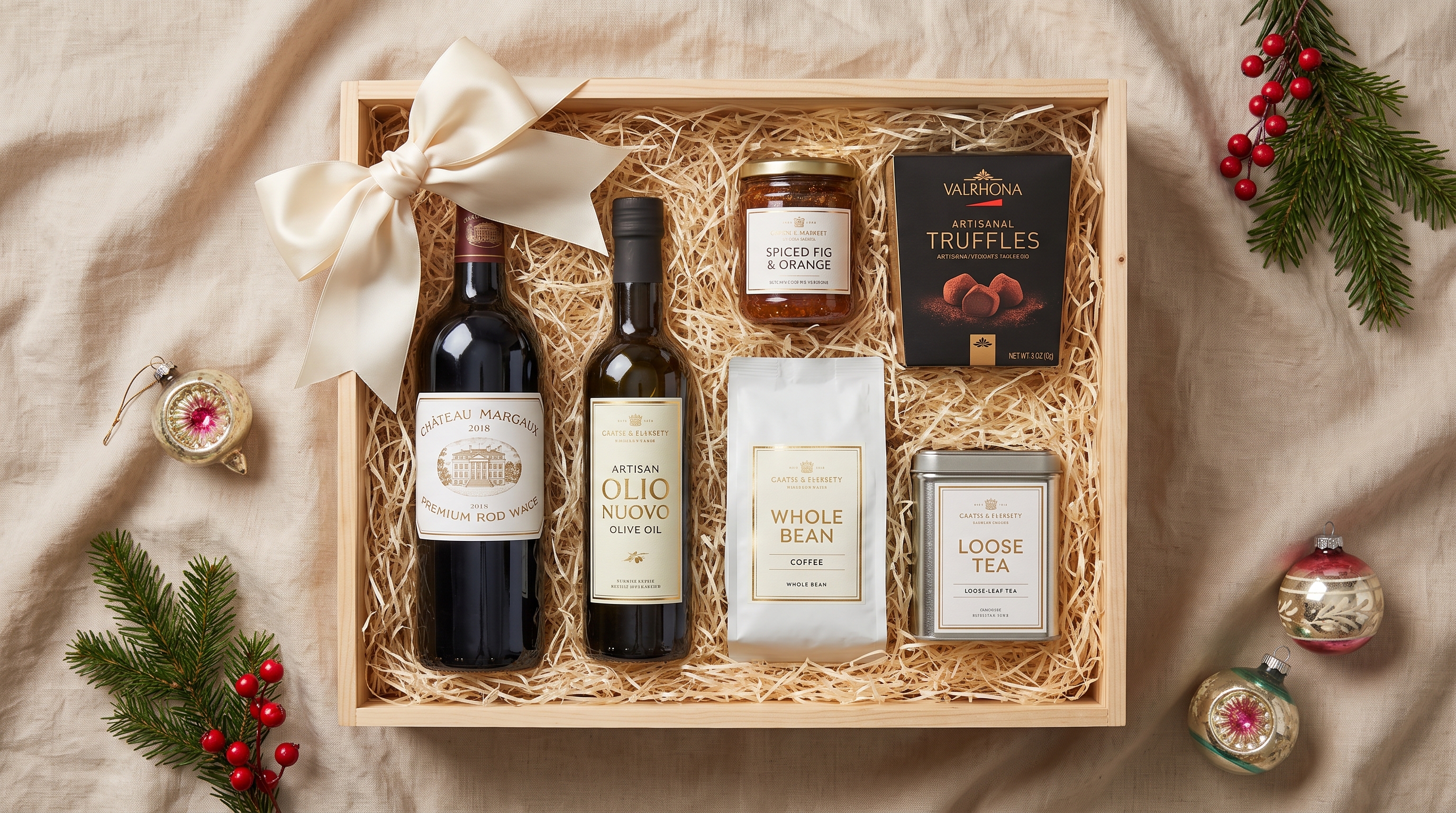 Wina alkohole i produkty gourmet w zestawach prezentowych Zachwytka